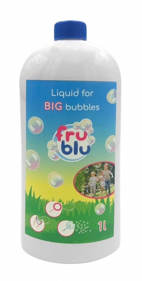 Płyn do dużych baniek fru blu 1l Płyn do dużych baniek fru blu 1l