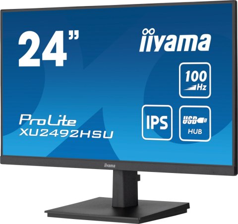 Monitor LED IIYAMA XU2492HSU-B6 24 cale Ultra Slim IPS USB Monitor LED IIYAMA XU2492HSU-B6 24 cale Ultra Slim IPS USB
