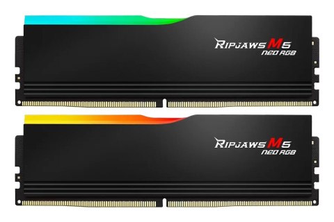 G.SKILL RIPJAWS M5 NEO AMD RGB DDR5 2X16GB 6400MHZ CL32 F5-6400J3240G16GX2-RM5NRK G.SKILL RIPJAWS M5 NEO AMD RGB DDR5 2X16GB 6400MHZ CL32 F5-6400J3240G16GX2-RM5NRK