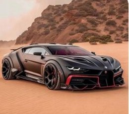 Diamentowa mozaika - auto sportowe