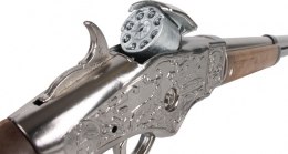 Gonher metalowa strzelba kowbojska 8 naboi