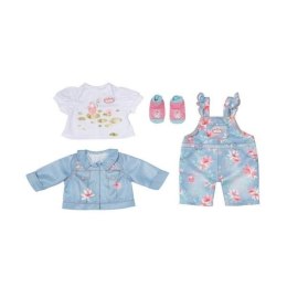 Ubranko jensowe deluxe baby annabell