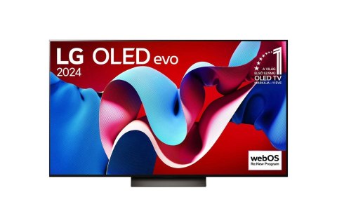 Telewizor LG OLED65C41LA OLED 65'' 4K Ultra HD WebOS Dolby Vision Dolby Atmos HDMI 2.1 Czarny Telewizor LG OLED65C41LA OLED 65'' 4K Ultra HD WebOS Dolby Vision Dolby Atmos HDMI 2.1 Czarny