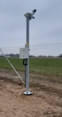 Słup ATS SKAM1/3 pod montaż kamer CCTV