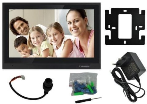 Wideodomofon REVIZOOM RM-T402HD BLACK/RC-411HD-CK Wideodomofon REVIZOOM RM-T402HD BLACK/RC-411HD-CK