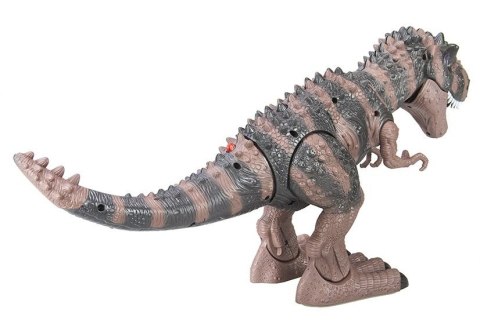 Dinozaur Na Baterie Tyranozaur Rex Chodzący Brązowy Dinozaur Na Baterie Tyranozaur Rex Chodzący Brązowy
