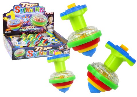 Kolorowy Świecący Dysk Kręcący Bączek Spinning Top Kolorowy Świecący Dysk Kręcący Bączek Spinning Top