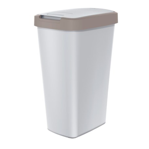 Kosz na śmieci COMPACTA Q - jasny brąz / popiel 45l Keden Kosz na śmieci COMPACTA Q - jasny brąz / popiel 45l Keden