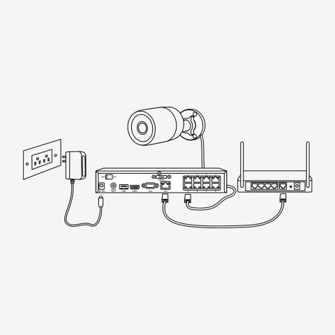 Kamera IP Reolink P434 PoE 4K Color Night Vision 8M Kamera IP Reolink P434 PoE 4K Color Night Vision 8M