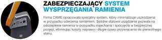 Szlaban CAME GARD GT4 - zestaw do 4 metrów