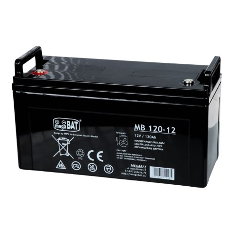 AKUMULATOR 12V/120AH-MB megaBAT