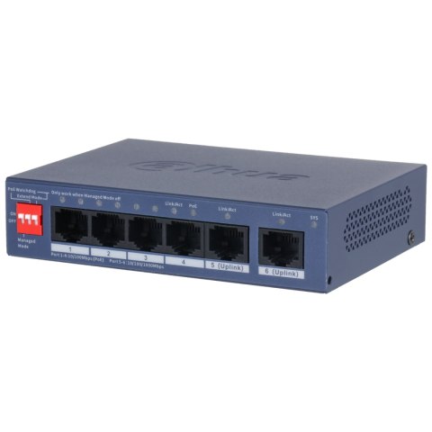 SWITCH POE CS4006-4ET2GT-36 4-PORTOWY DAHUA SWITCH POE CS4006-4ET2GT-36 4-PORTOWY DAHUA