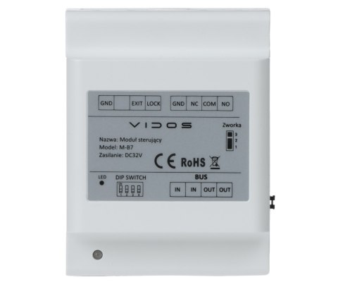UNIWERSALNY MODUŁ STERUJĄCY 24V M-B7 VIDOS 2IP UNIWERSALNY MODUŁ STERUJĄCY 24V M-B7 VIDOS 2IP