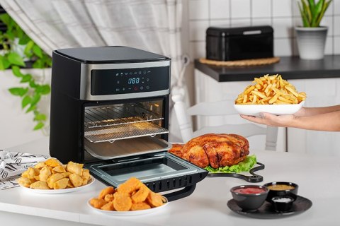 AD 6309 Frytkownica beztłuszczowa - piekarnik 8 w 1 - 13 litrów