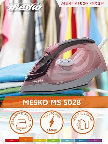 MS 5028 Żelazko ceramiczne 2600 w MS 5028 Żelazko ceramiczne 2600 w
