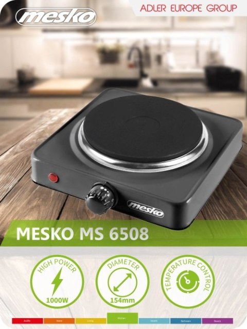 MS 6508 Kuchenka elekt. jednopalnikowa MS 6508 Kuchenka elekt. jednopalnikowa