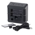 CR 1150 black Budzik led
