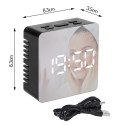 CR 1150 black Budzik led