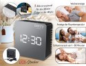 CR 1150 black Budzik led