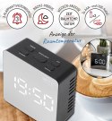 CR 1150 black Budzik led