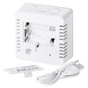 CR 1150 white Budzik led