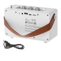 CR 1902 White Radio fm z bluetooth - usb-c