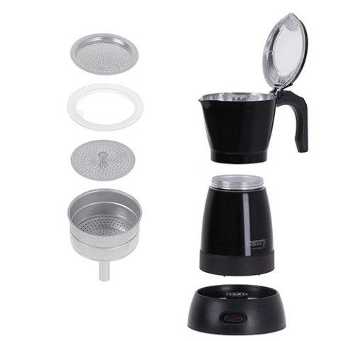 CR 4415 black Kawiarka elektryczna moka