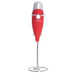 CR 4501 red Spieniacz do mleka z mieszadłem i stojakiem