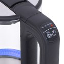 MS 1301 black Czajnik szklany 1,7 l z regulacją temp.