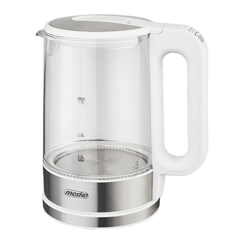 MS 1301 white Czajnik szklany 1,7 l z regulacją temp. MS 1301 white Czajnik szklany 1,7 l z regulacją temp.