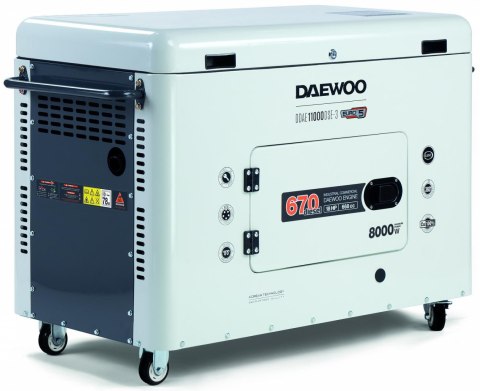 AGREGAT PRĄDOTWÓRCZY DIESEL DAEWOO DDAE 11000DSE-3 8.0kW AGREGAT PRĄDOTWÓRCZY DIESEL DAEWOO DDAE 11000DSE-3 8.0kW