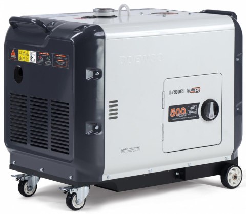 AGREGAT PRĄDOTWÓRCZY DIESEL DAEWOO DDAE 9000SSE 6.3kW AGREGAT PRĄDOTWÓRCZY DIESEL DAEWOO DDAE 9000SSE 6.3kW