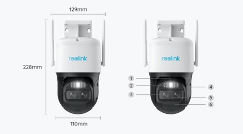 Kamera IP Reolink Trackmix Series G770 8MP LTE akomulatorowa Kamera IP Reolink Trackmix Series G770 8MP LTE akomulatorowa