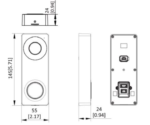 ZESTAW WIDEODOMOFONOWY DS-KIS313-P Hikvision ZESTAW WIDEODOMOFONOWY DS-KIS313-P Hikvision