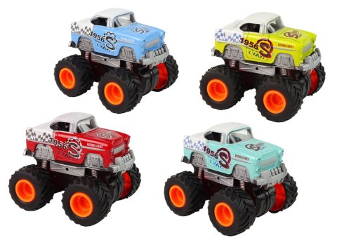 Auto 4x4 Klasyczny Model Na Dużych Kołach 4 Kolory Auto 4x4 Klasyczny Model Na Dużych Kołach 4 Kolory