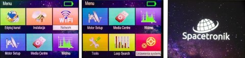 Miernik satelitarny Spacetronik S-22 DVB-S2/S2X IPTV M3U H.265 Miernik satelitarny Spacetronik S-22 DVB-S2/S2X IPTV M3U H.265