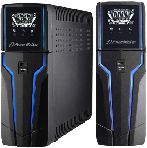 UPS DLA GRACZY PowerWalker VI 1500 GXB FR UPS DLA GRACZY PowerWalker VI 1500 GXB FR