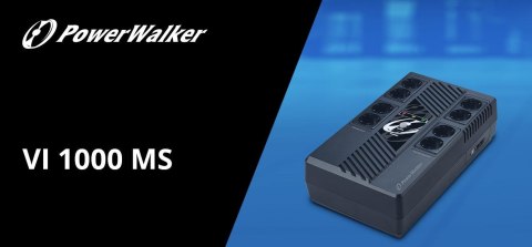 UPS ZASILACZ AWARYJNY PowerWalker VI 1000 MS FR UPS ZASILACZ AWARYJNY PowerWalker VI 1000 MS FR
