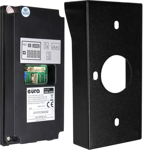 WIDEODOMOFN EURA VDP-98C5 czarny, wi-fi, Tuya WIDEODOMOFN EURA VDP-98C5 czarny, wi-fi, Tuya