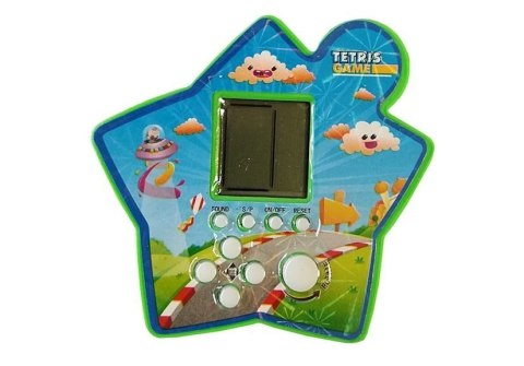 Gra Elektroniczna Kieszonkowa Tetris Gwiazdka Zielony Gra Elektroniczna Kieszonkowa Tetris Gwiazdka Zielony