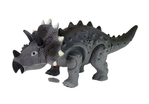 Dinozaur na Baterie Triceratops Szary Dinozaur na Baterie Triceratops Szary