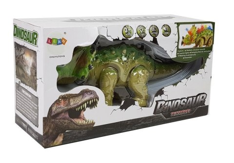 Dinozaur na Baterie Triceratops Zielony Dinozaur na Baterie Triceratops Zielony