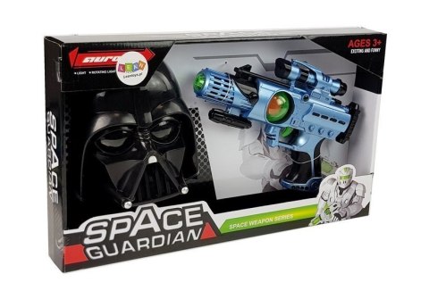 Pistolet Laserowy Maska Wojownika Kosmosu Zestaw Pistolet Laserowy Maska Wojownika Kosmosu Zestaw