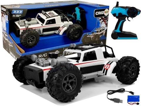 Auto Buggy Zdalnie Sterowany 1:12 2.4G Biały 20 km/h Para Wodna Auto Buggy Zdalnie Sterowany 1:12 2.4G Biały 20 km/h Para Wodna