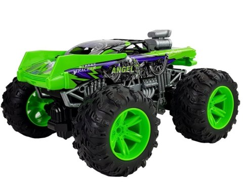 Auto Terenowe Zdalnie Sterowane 1:14 2.4G RC Zielone Duże Koła Auto Terenowe Zdalnie Sterowane 1:14 2.4G RC Zielone Duże Koła