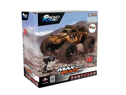 Auto Rajdowe Off-Road Zdalnie Sterowane Brązowa 2.4G 1:18 35 km/h Kontrola Prędkości Auto Rajdowe Off-Road Zdalnie Sterowane Brązowa 2.4G 1:18 35 km/h Kontrola Prędkości