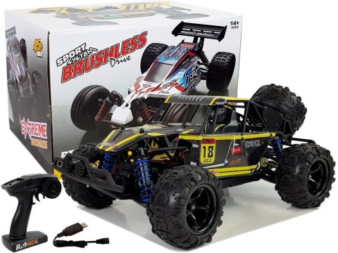 Auto Terenowe Buggy Zdalnie Sterowane 1:18 Żółty ENOZE 9303E 45 km/h Auto Terenowe Buggy Zdalnie Sterowane 1:18 Żółty ENOZE 9303E 45 km/h
