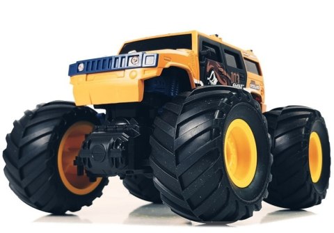 Auto Terenowe Duże Koła Bigfoot Zdalnie Sterowany 2.4G 1:18 Żółty Auto Terenowe Duże Koła Bigfoot Zdalnie Sterowany 2.4G 1:18 Żółty