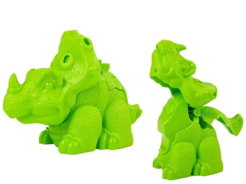 Ciastolina Dinozaury Jajka Foremka 12 Elementów 4 Kolory Ciastolina Dinozaury Jajka Foremka 12 Elementów 4 Kolory