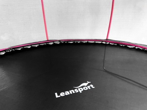 Trampolina LEAN Sport Max 12ft Czarno-Różowa Trampolina LEAN Sport Max 12ft Czarno-Różowa